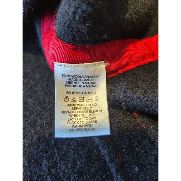 Women's Size Small 100% Wool Jacket Black Pink & Red Details Sigrid Olsen - Picture 8 of 9